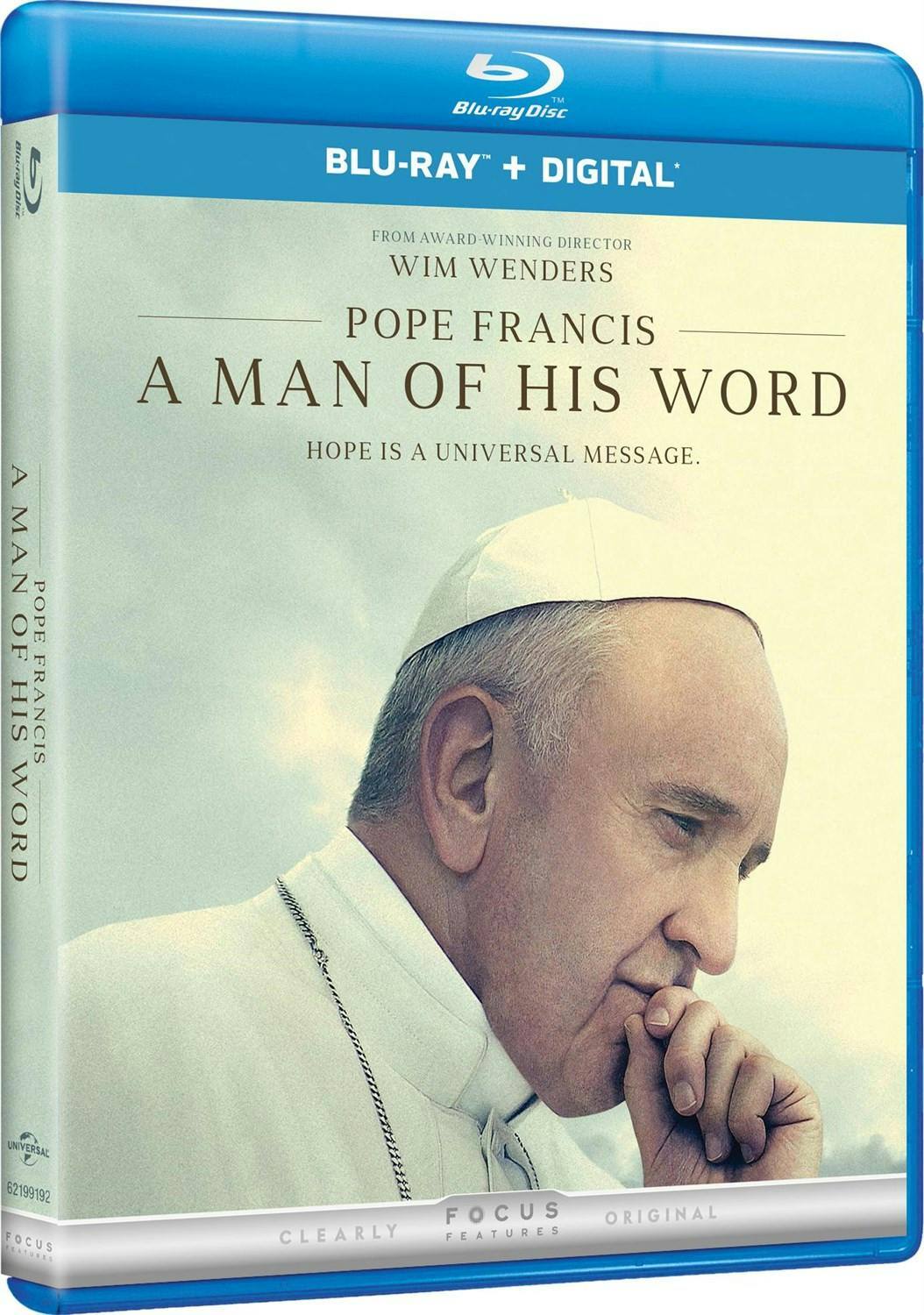 Angle. Pope Francis - A Man of His Word (Blu-ray + Digital HD) [Blu-ray].