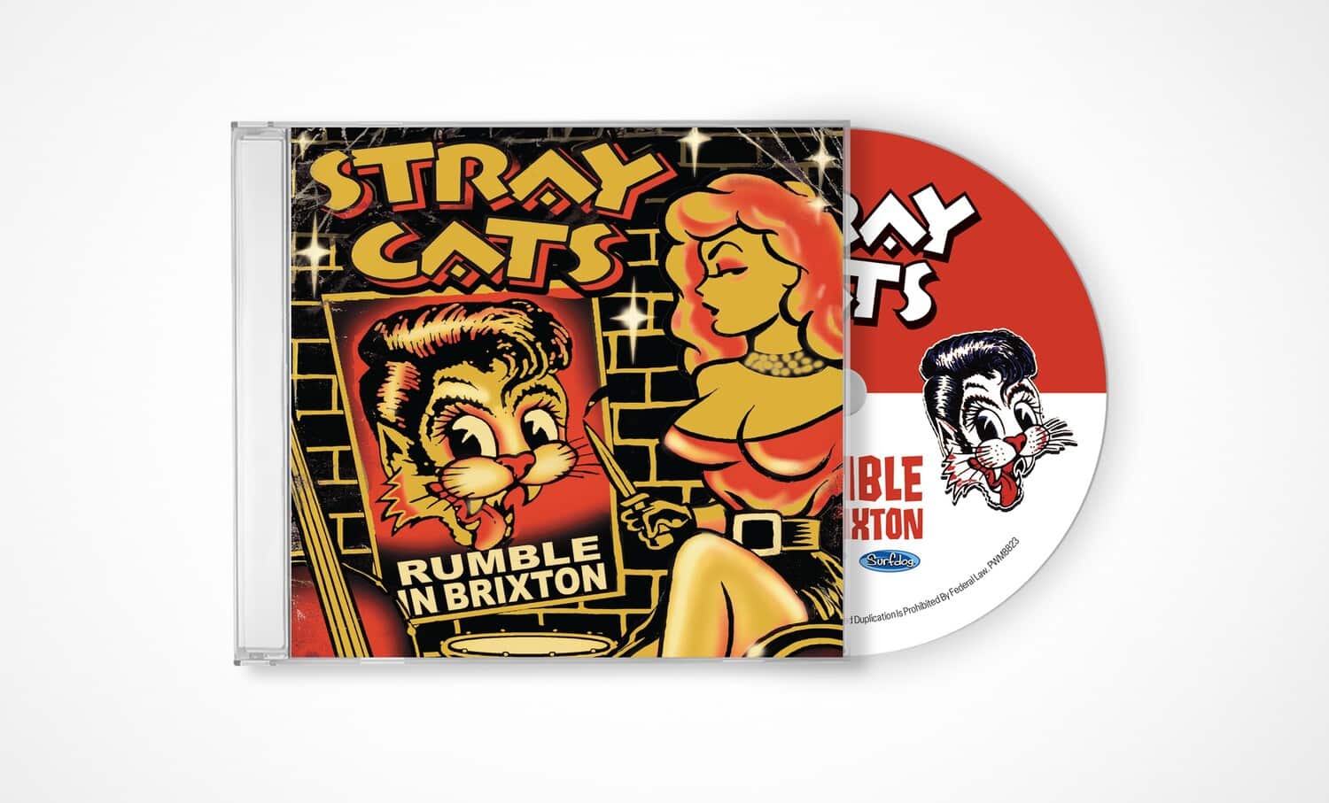 Stray Cats - Rumble in Brixton (Live)   - COMPACT DISCS [CD]
