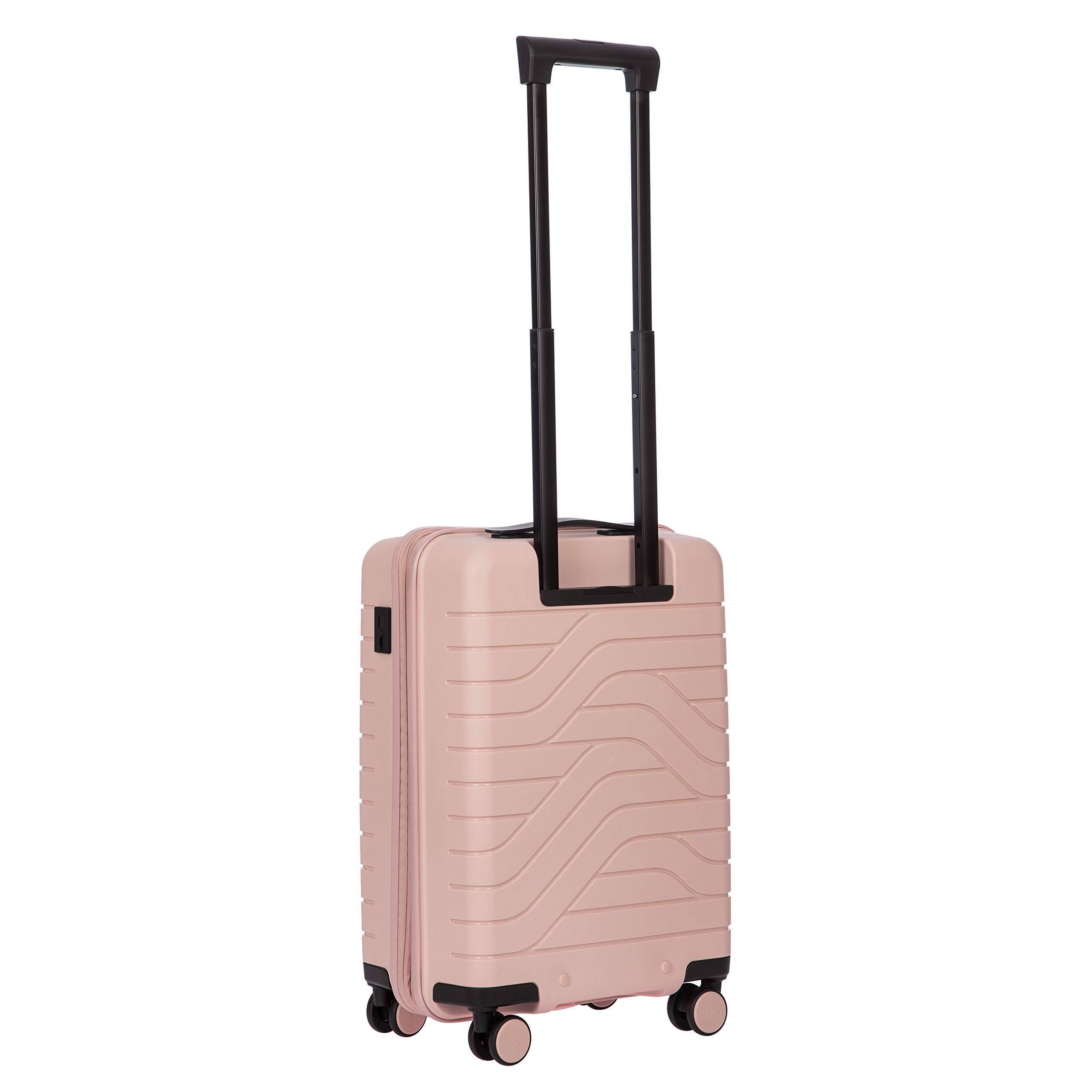 Left. Bric's - Bric's B|Y Ulisse 21" Expandable Spinner, Pearl Pink - Pearl Pink.