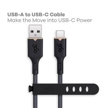 USB-A to USB-C Cable  
Make the Move Into USB-C Power
