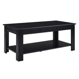 Coaster Co. of America - Designs2Go 2 Drawer Baja Coffee Table with Shelf - Black