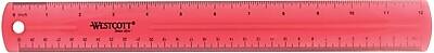 Alt View 1. Westcott - Westcott 12" Standard Ruler (12975) - Multicolor.