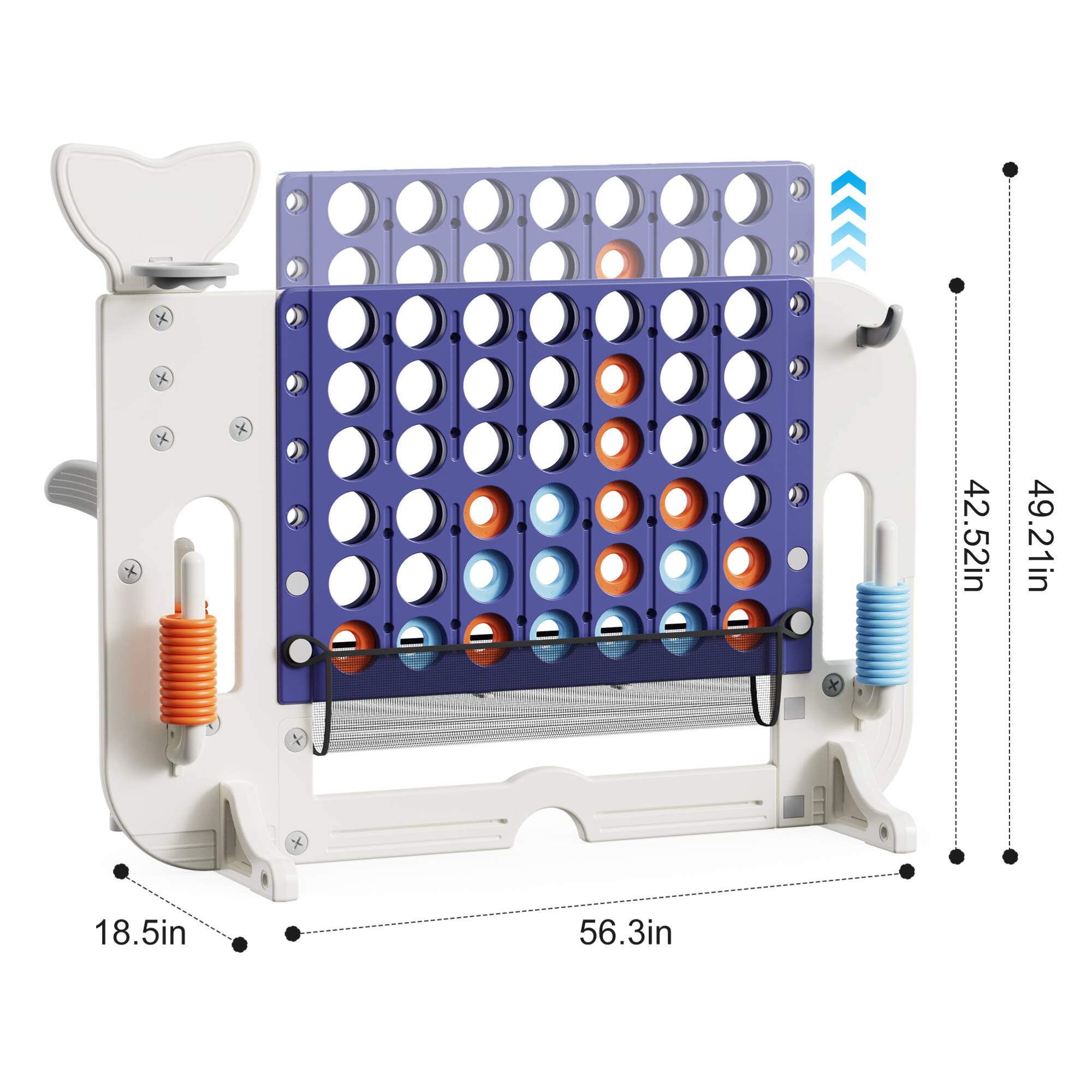 42.52in x 49.21in x 18.5in 56.3in