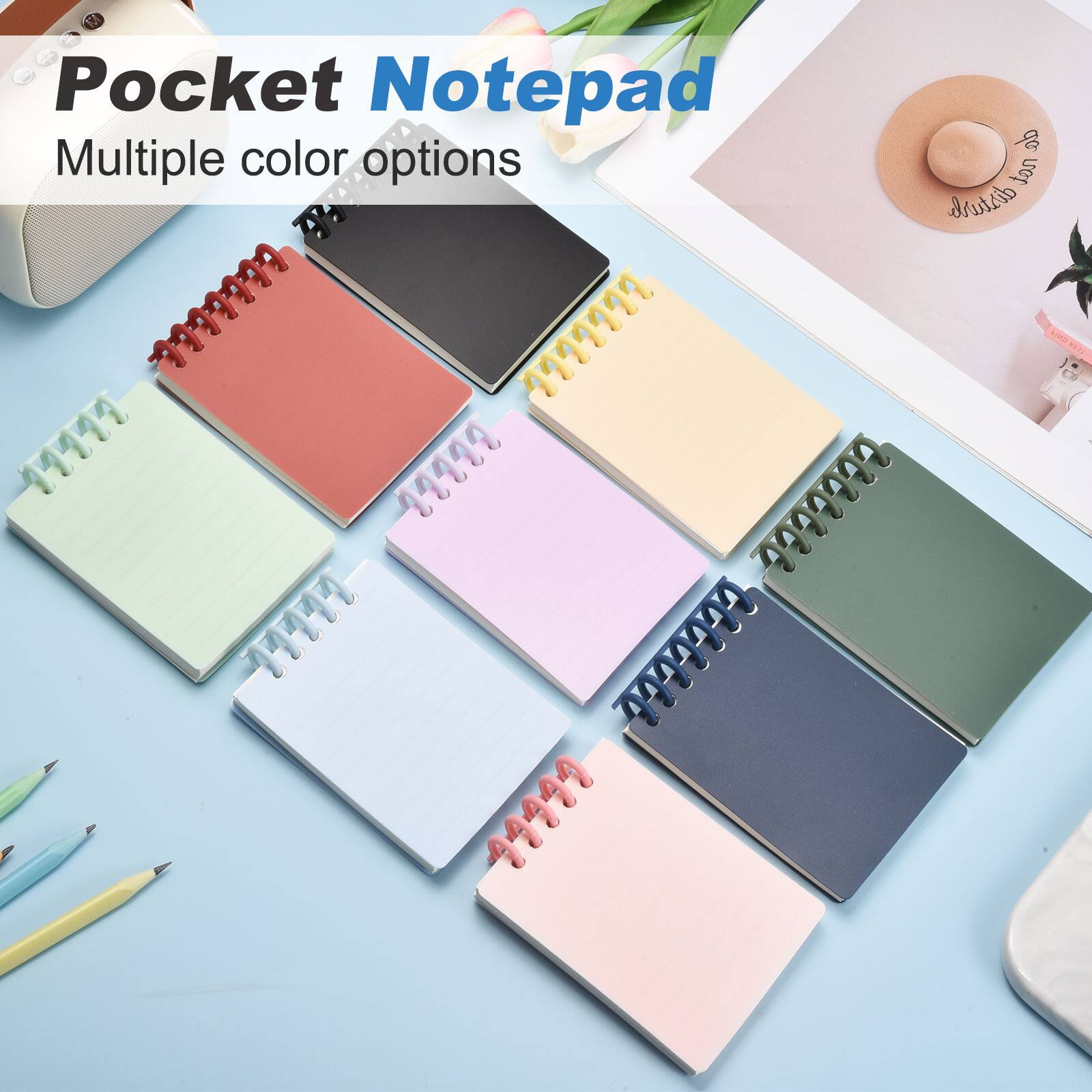 Pocket Notepad  
Multiple color options