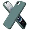 Front. Ornarto - ORNARTO Compatible with iPhone 16e Case 6.1", Liquid Silicone Shockproof Protective Cover - Pine Green - Pine Green.