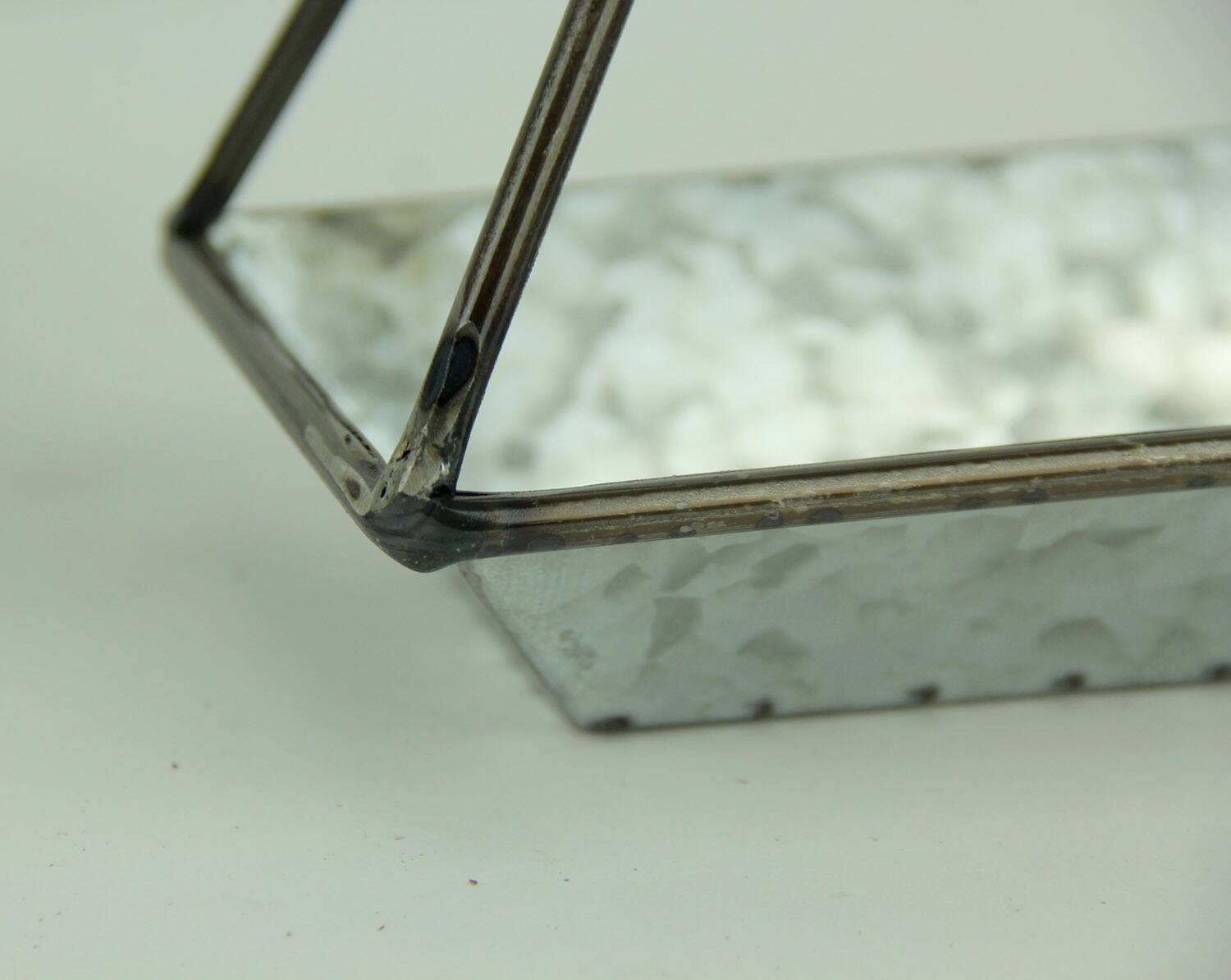 Alt View 2. The Gerson Companies - Galvanized Metal Standing or Hanging Indoor Outdoor Planters Set of 2 - Gray.