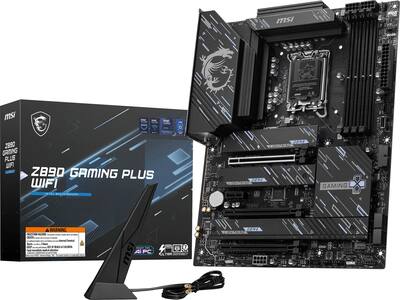 MSI Z890 GAMING PLUS WIFI (Socket LGA 1851) Intel Z890 ATX DDR5 Wi MSI Z890 GAMING PLUS WIFI (Socket LGA 1851) Intel Z890 ATX DDR5 Wi