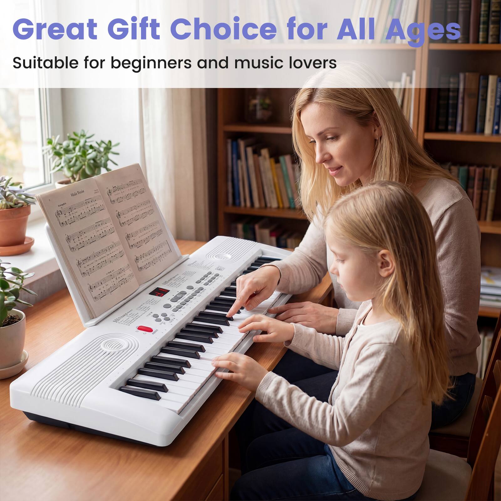 Great Gift Choice for All Ages  
Suitable for beginners and music lovers