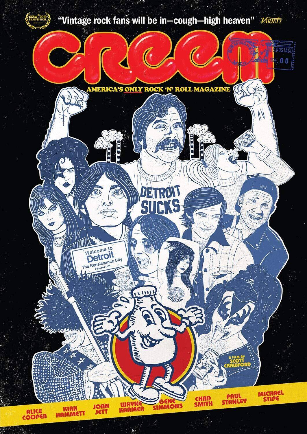 Front. Creem: America's Only Rock 'n' Roll Magazine   - DVD.