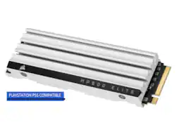 CORSAIR - MP600 Elite M.2 2TB PCIe 4.0 x4, NVMe 1.4 TLC SSD Up to 7000MB/s for PS5