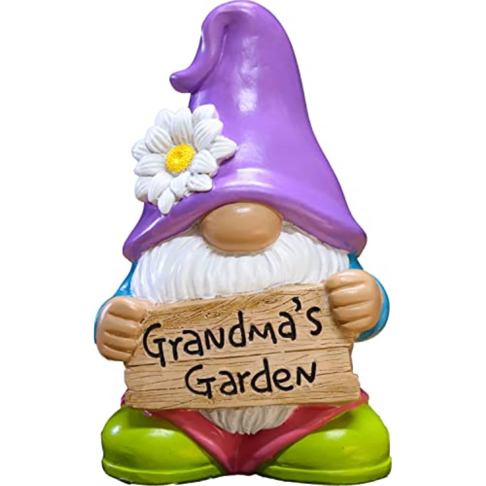 Spoontiques - Grandma's Garden Gnome Decorative Resin Garden Statue Indoor or Outdoor Patio Garden Accessory price history on PriceWatchPro