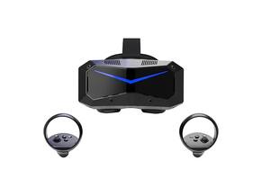 Front. Pimax - Pimax Crystal Super Ultra Wide QLED Virtual Reality Headset with Controllers 37P-009S-00025 - Black.