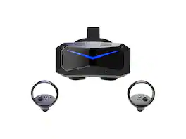 Pimax - Crystal Super Ultra Wide QLED Virtual Reality Headset with Controllers 37P-009S-00025 - Black