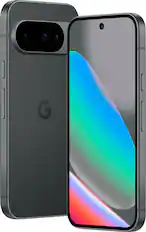 Front. Google - Pixel 10 128GB (Unlocked) - Obsidian.