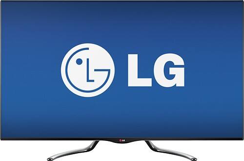 Front Standard. LG - 47" Class (46-9/10" Diag.) - LED - 1080p - 240Hz - Smart - 3D - HDTV.