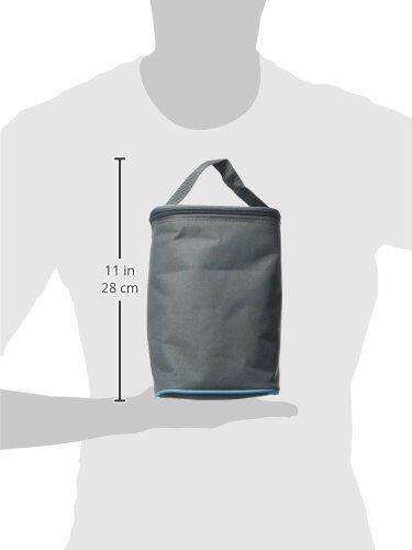 Left. J.L. Childress - J.L. Childress Tall Two cool Breastmilk Cooler, Baby Bottle & Food Bag. - Grey / Teal.