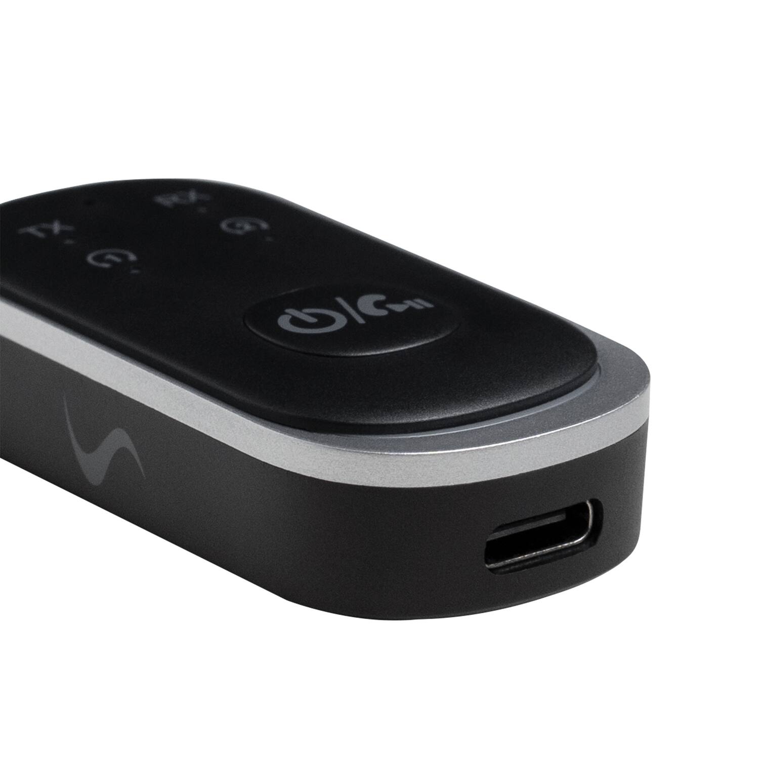 Alt View 6. Scapade - AirPro Dual-Bluetooth Transmitter for Headphones - Black.