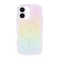 kate spade new york - Wavy Case with MagSafe for Apple iPhone 16 - Opal Iridescent - Front_Zoom