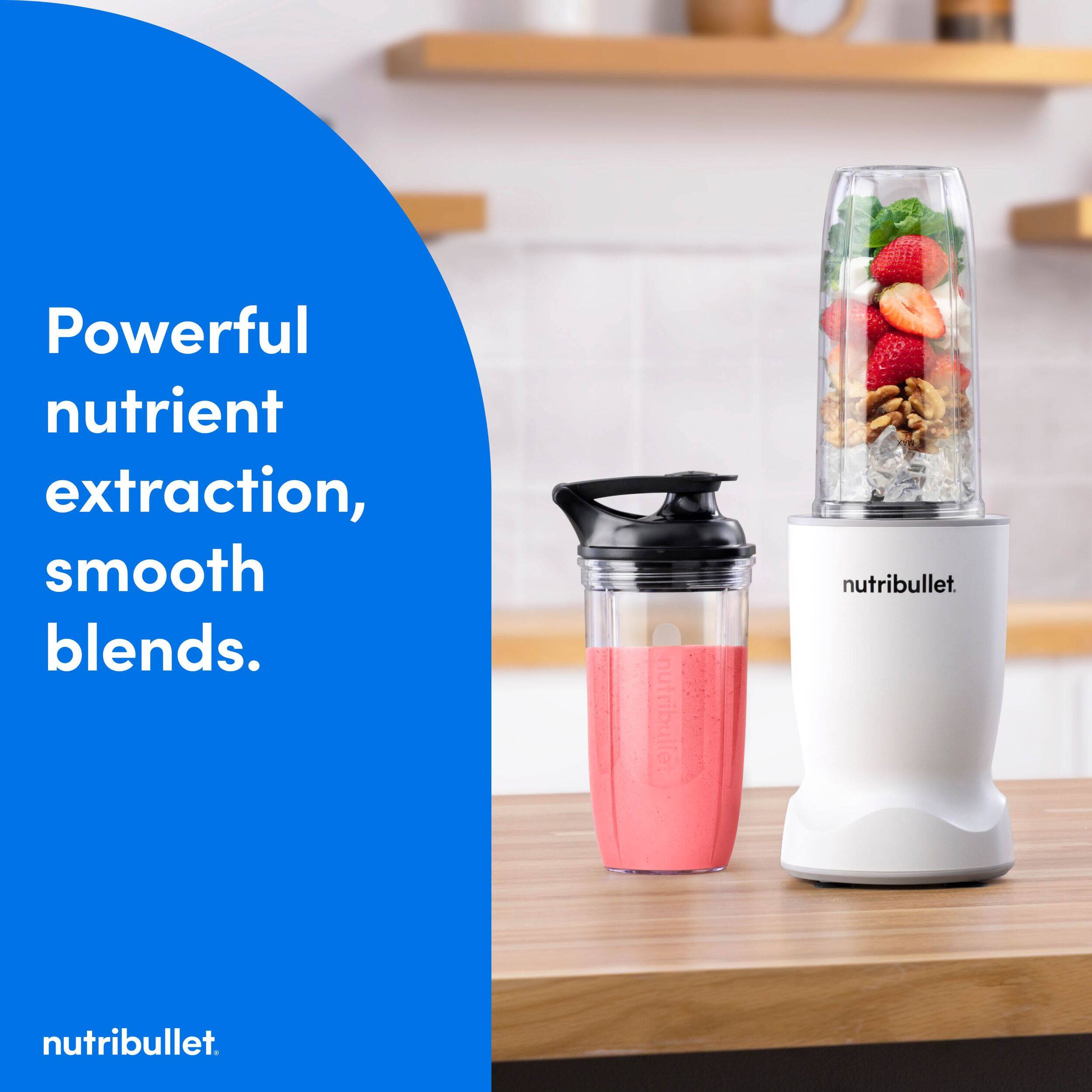 Powerful nutrient extraction, smooth blends.  
nutribullet
