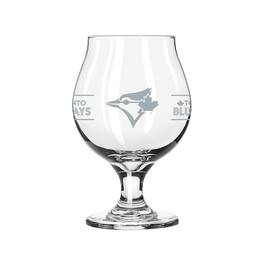 Logo Brands - Toronto Blue Jays 16oz. Belgium Glass - Multicolor