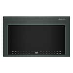 KitchenAid - 1.1 Cu. Ft. Convection Over-the-Range Smart Microwave Oven with Sensor Cooking and Flush Built-In Design - Juniper