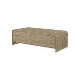 New Classic Furniture - Mara 47.25 in. Natural Rectangular Wood Coffee Table - Brown