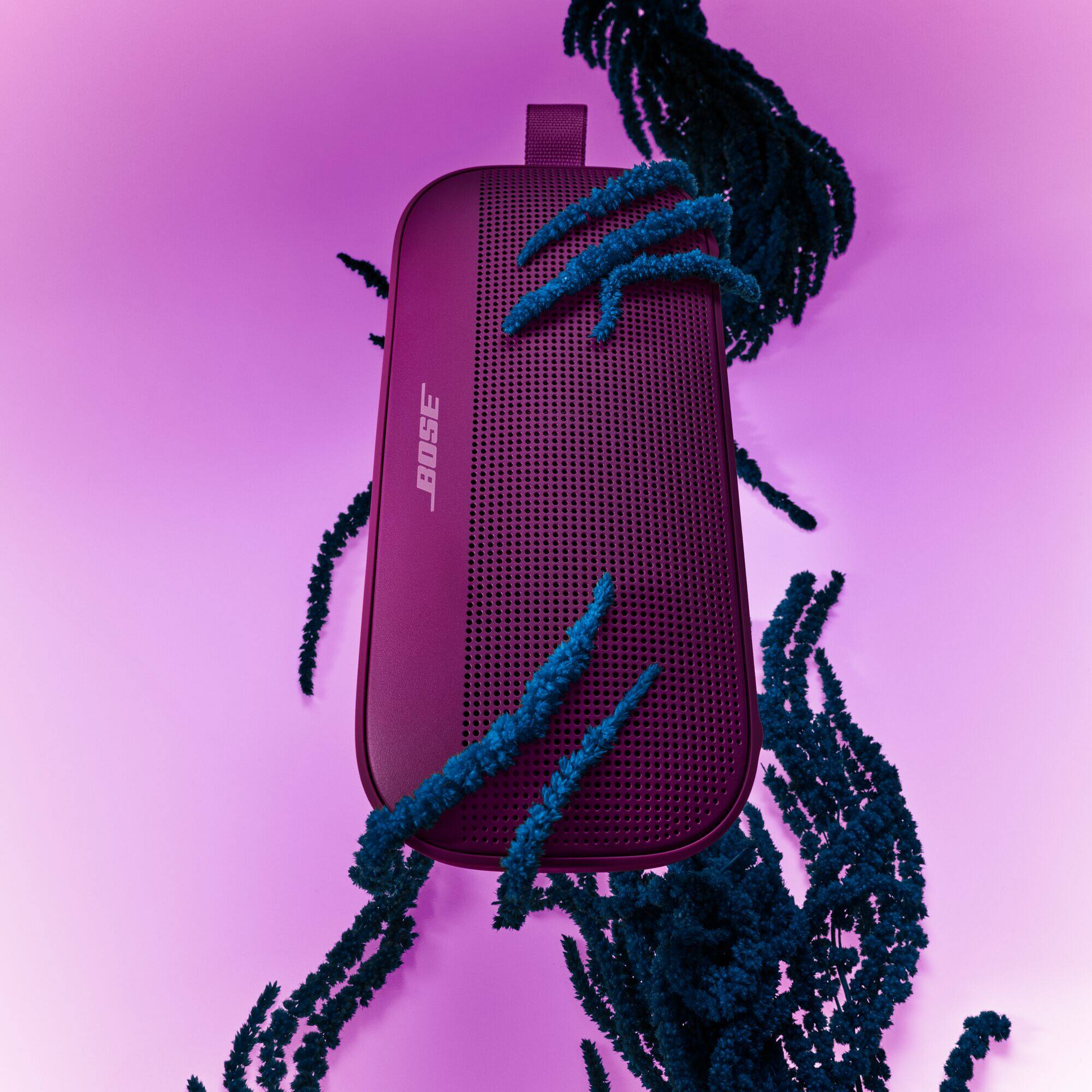 Alt View 3. Bose - SoundLink Flex (2nd Gen) Portable Bluetooth Speaker with Waterproof/Dustproof Design - Rosewood Mauve.