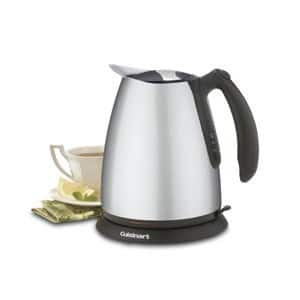 Best Buy: Cuisinart Cordless Electric Kettle Brushed Stainless-Steel ...