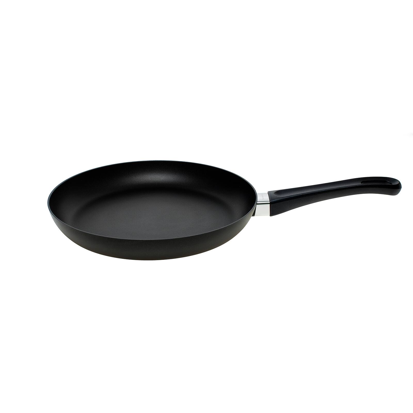 Front. Scanpan - Classic 10-1/4 Inch Nonstick Fry Pan - Black.