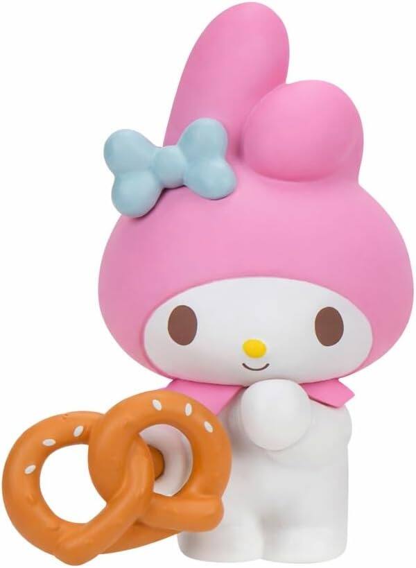 Alt View 3. Jazwares - Hello Kitty and Friends: Sweet and Salty Series 1 - Kuromi and My Melody Figure 2 Pack.