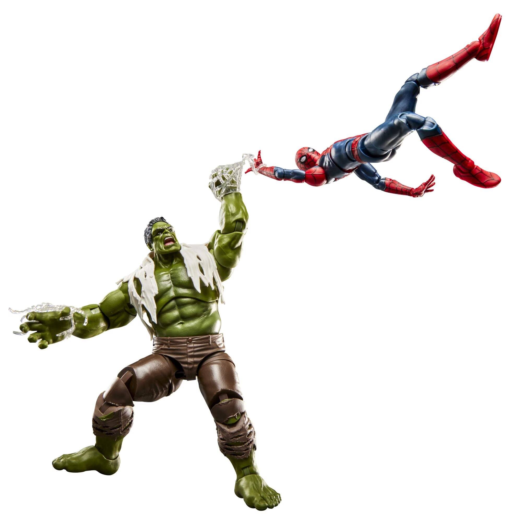 Back. Marvel - Marvel Legends Series Hulk, Spider-Man: Brand New Day 6" Collectible Action Figure.