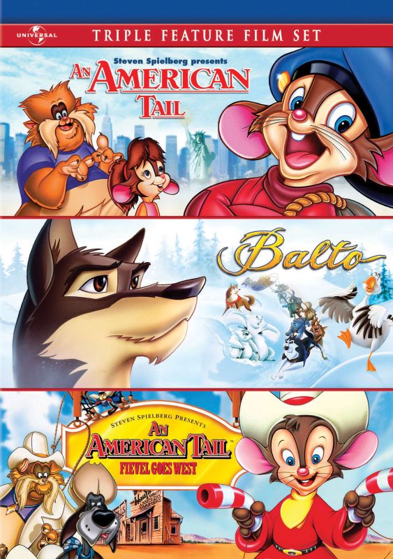 American Tail/Balto/An American Tail: Fievel Goes West [DVD]