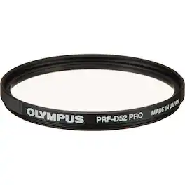 Olympus - 52mm Clear Protection Filter with Multi-Coated Glass for Lens Protection and Image Clarity