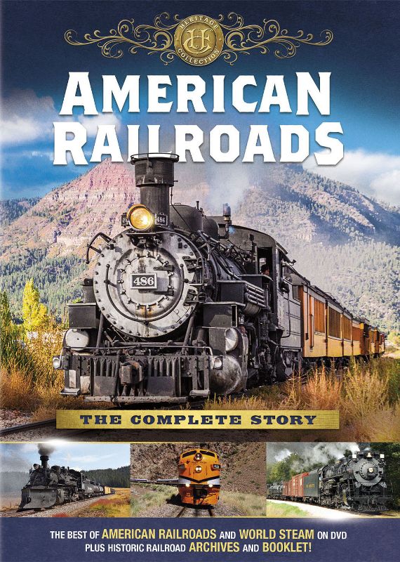  American Railroads: The Complete Story [2 Discs] [DVD] [2014]