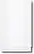 Front Standard. GE - Profile 18" Built-In Dishwasher - White.