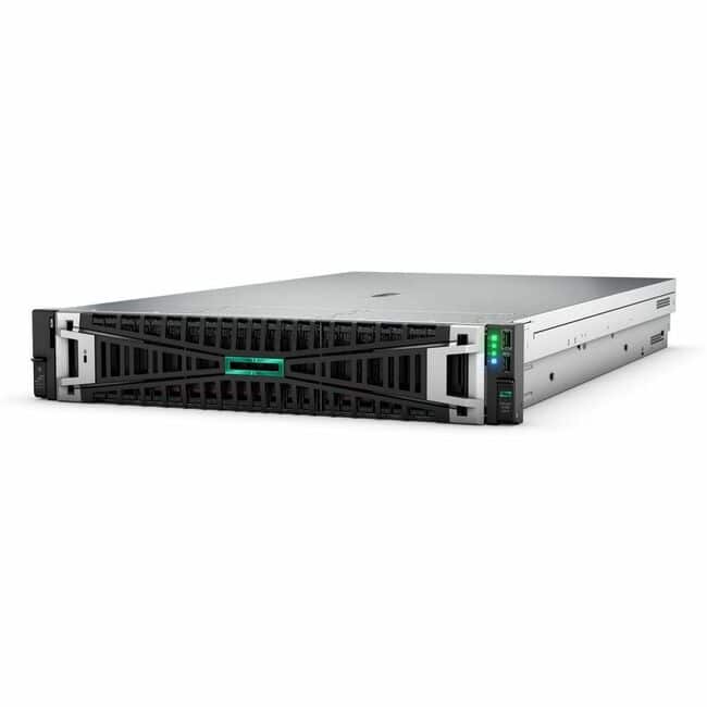 HP - HPE ProLiant DL380 G11 2U Rack Server - 1 x Intel Xeon Silver 4410Y 2 GHz - 64 GB RAM - 1.92 TB SSD - (2 x 960GB) SSD - Black