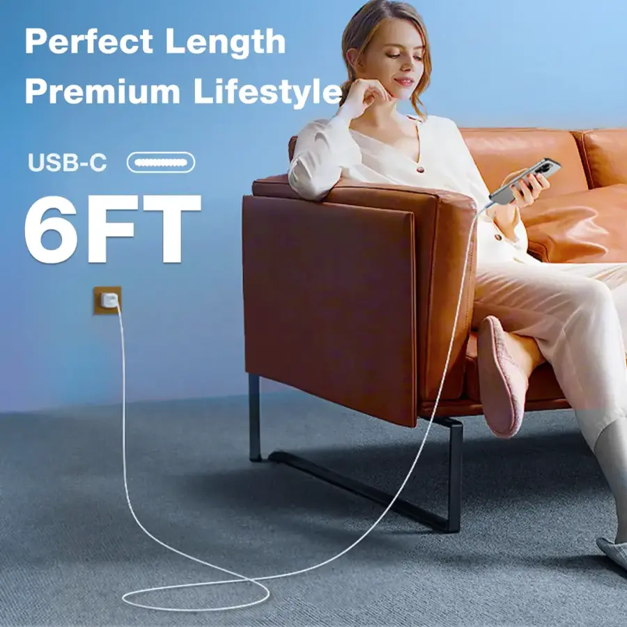 Perfect Length Premium Lifestyle USB-C 6FT