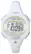 Front. Timex - Ironman Women's Mid-Size 10-Lap Watch - White.