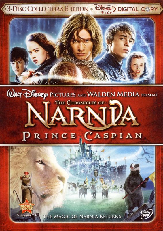  The Chronicles of Narnia: Prince Caspian [3 Discs] [Includes Digital Copy] [DVD] [2008]