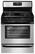 Front. Frigidaire - 5.0 Cu. Ft. Self-Cleaning Freestanding Gas Range - Stainless steel.