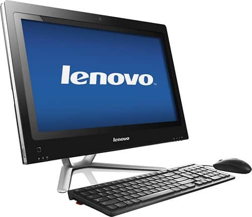Angle Standard. Lenovo - C440 Touch 21.5" Touch-Screen All-In-One Computer - Intel Pentium - 4GB Memory - 1TB Hard Drive.