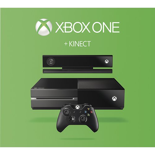 Microsoft - Xbox One Console with Kinect - Larger Front