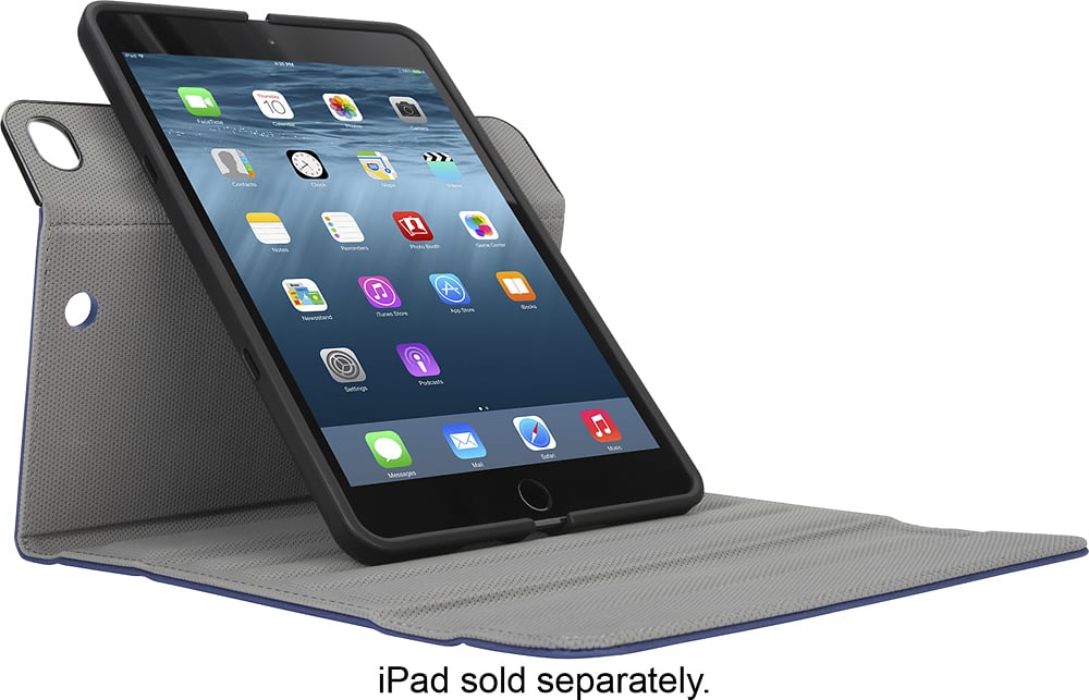 Alt View 13. Targus - VersaVu Slim Case 360 for Apple® iPad® mini, mini 2, mini 3, and mini 4 - Blue.