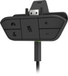 Front. Microsoft - Xbox One Stereo Headset Adapter - Black.