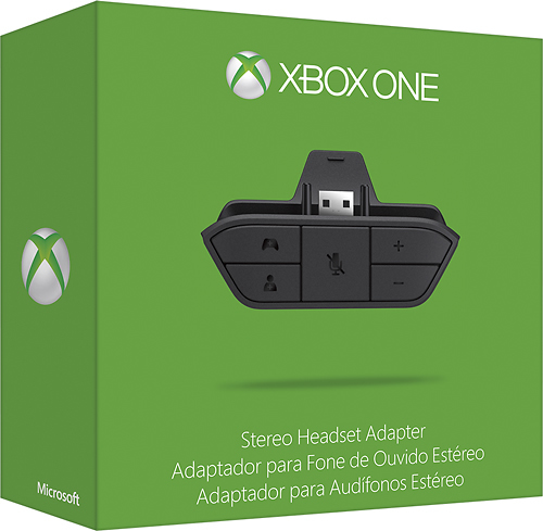xbox one s adapter headset