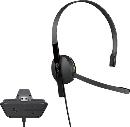 Microsoft - Xbox One Chat Headset - Black was $24.99 now $14.99 (40.0% off)
