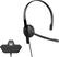 Front. Microsoft - Chat Headset for Xbox One, Xbox Series X|S - Black.