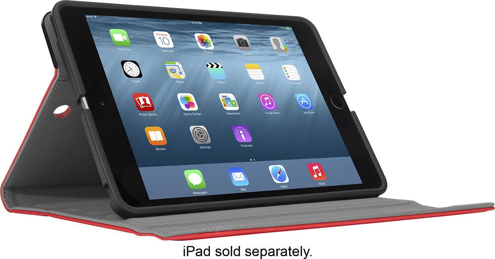 Alt View 12. Targus - VersaVu Slim Case 360 for Apple® iPad® mini, mini 2, mini 3, and mini 4 - Red.