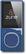Front Standard. Zune - 8GB* MP3 Player - Blue.
