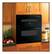 Front Zoom. GE - Profile 30" Built-In Double Electric Convection Wall Oven - Black.